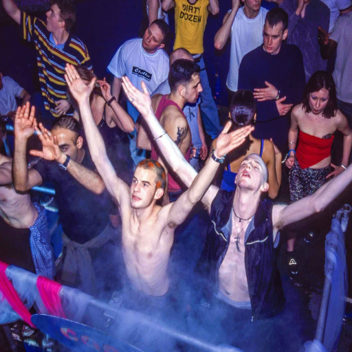 2000s Rave concerts in Las Vegas.