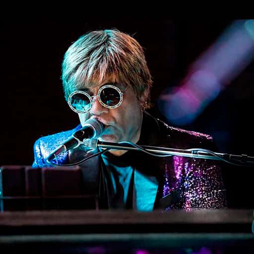 Sir Elton At The Piano concerts in Las Vegas.